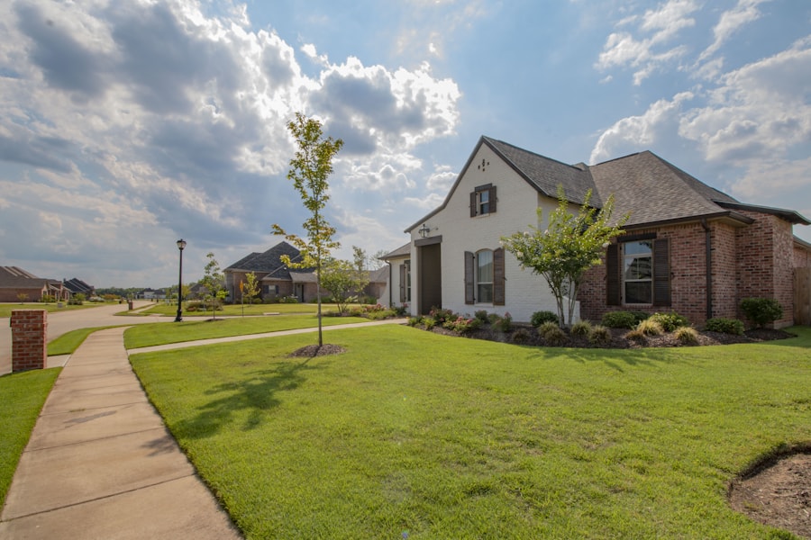 Modern resale home exterior